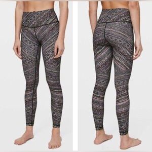 Lululemon Wunder Under High-Rise Tight *Engineered Full-On Luxtreme Size 4